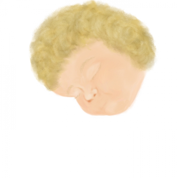 Creation of Teddy Loves You, Too: Step 2